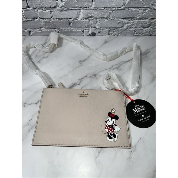 kate spade Handbags - NWT Kate Spade New York X Minnie Mouse Mini Sima Crossbody ✅